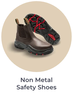 Non metallic safety trainers sales