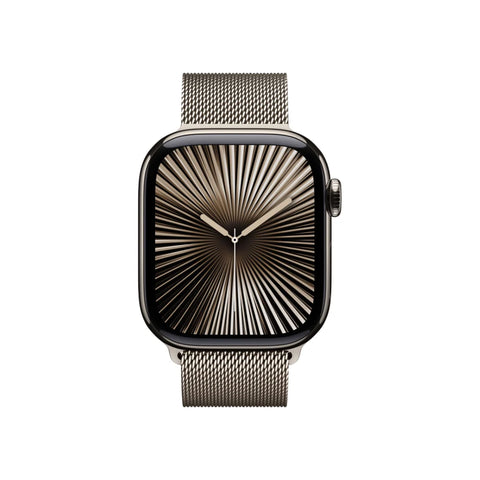 Apple Watch Series 10 GPS+Cellular 42mm Titanium Case with Milanese Loop Apple Watch Series 10 GPS+Cellular 42mm Titanium Case with Milanese Loop