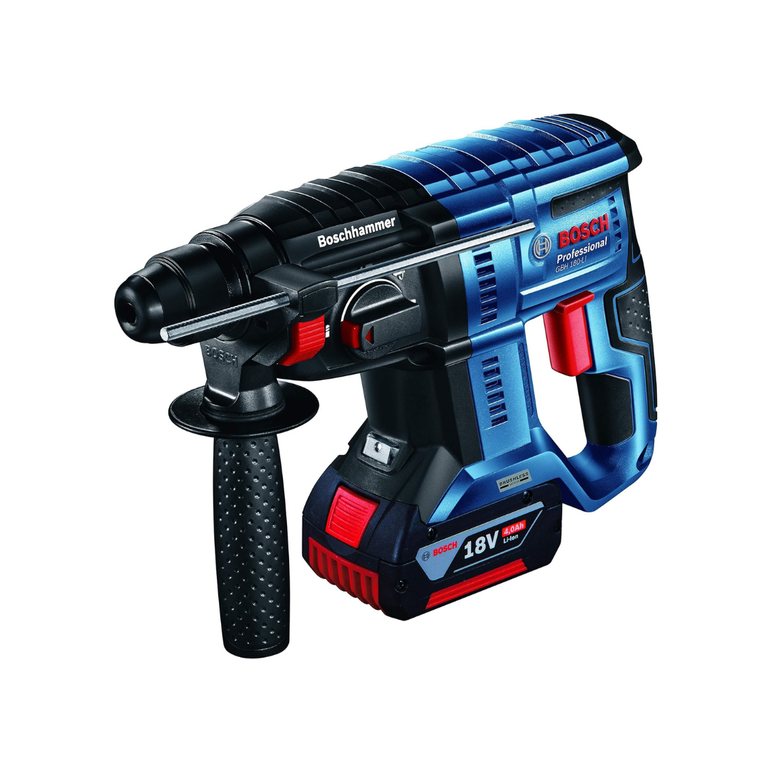 Bosch Cordless Rotary Hammer With SDS Plus 18V GBH 180-LI Bosch Cordless Rotary Hammer With SDS Plus 18V GBH 180-LI