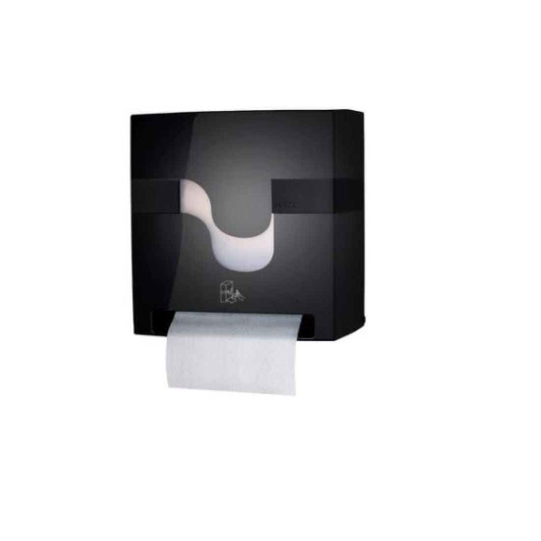 Celtex Sensor-Controlled Automatic Hand Towel Dispenser - White & Black Celtex Sensor-Controlled Automatic Hand Towel Dispenser - White & Black