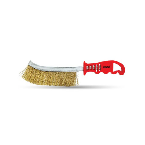 Clarke Wire Brush Crimped with Plastic Handle WBPC Clarke Wire Brush Crimped with Plastic Handle WBPC