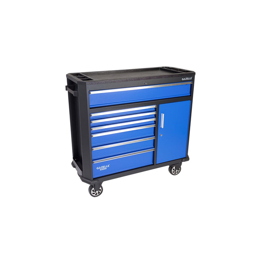 Gazelle 7 Drawer Rolling Tool Cabinet 43 Inch G2909