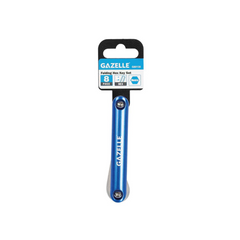 Gazelle Folding Metric Hex Key Set 8 Pcs 1.5-8mm G80130 - Slide 2
