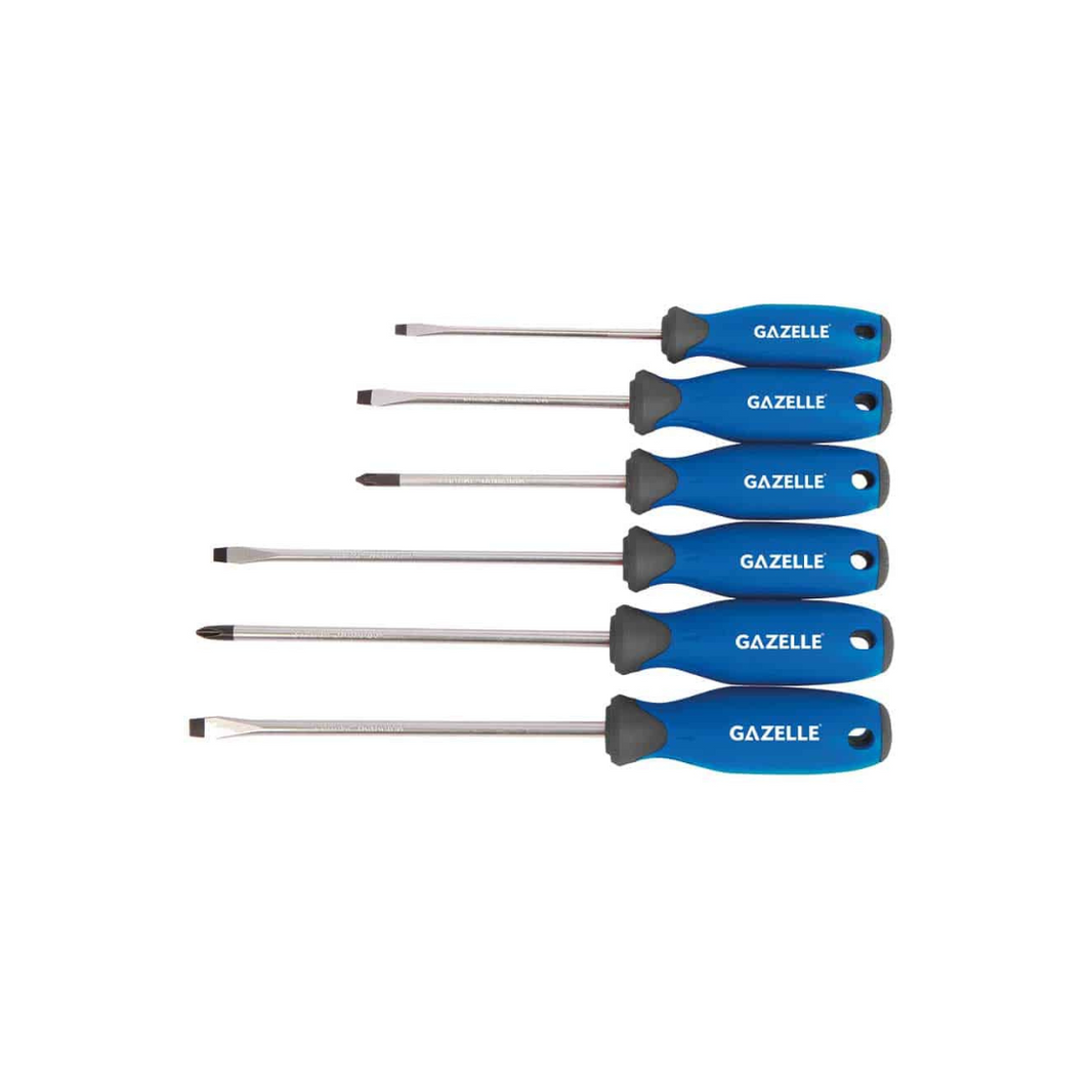 Gazelle Metric Screwdriver Set 6 Pcs G80135
