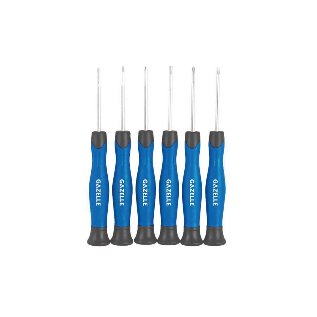 Gazelle Metric Precision Screwdriver Set 6 Pcs G80137