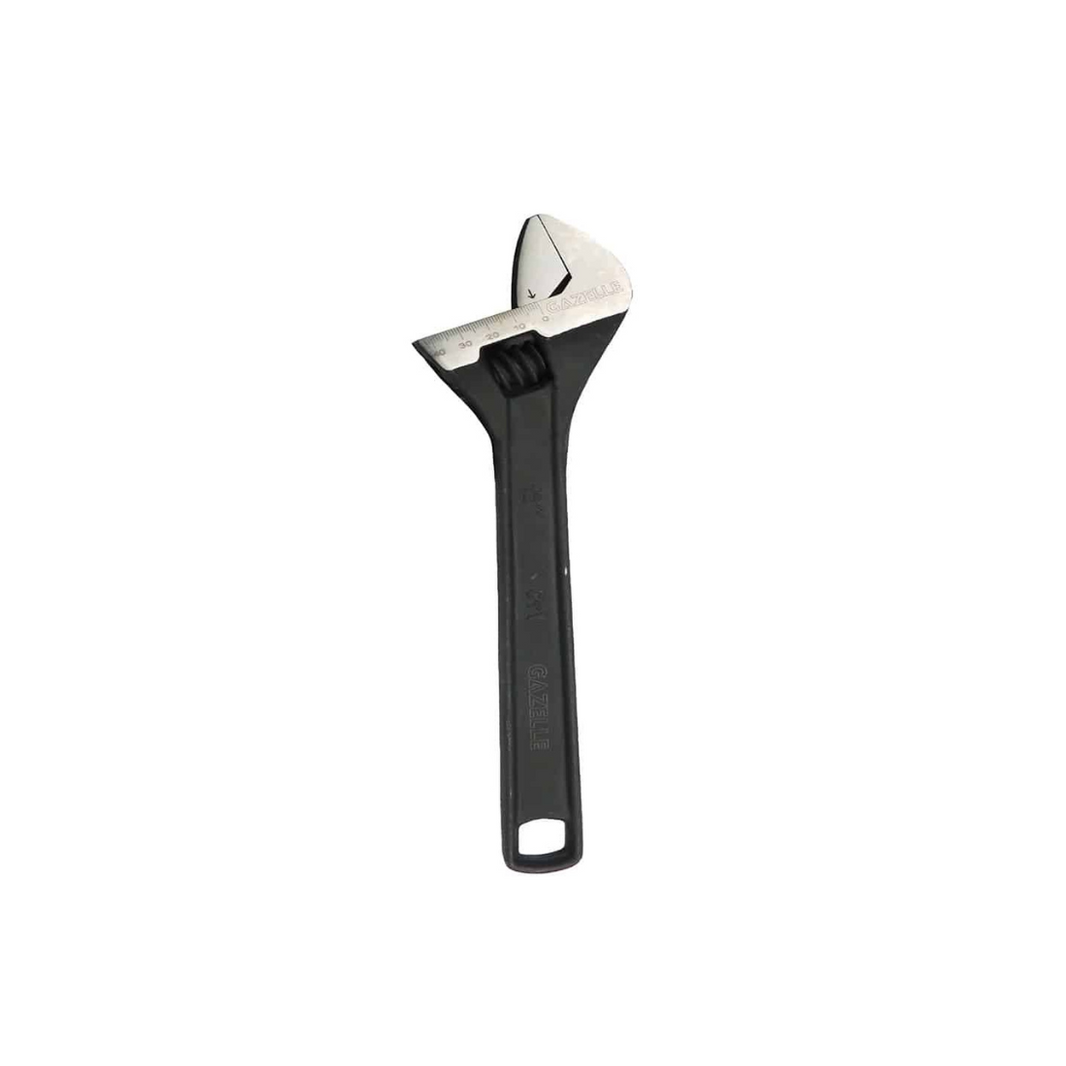 Gazelle Adjustable Wrench Black Phosphate Finish 12 Inch G80177