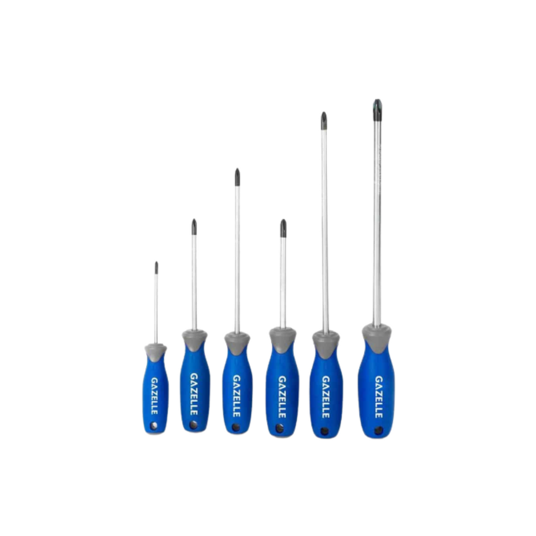 Gazelle Phillips Screwdriver Set 6 Pcs G80283