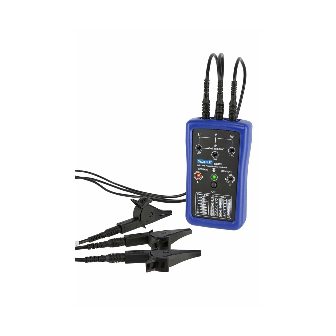 Gazelle Phase Sequence And Motor Rotation Indicator G9303 Gazelle Phase Sequence And Motor Rotation Indicator G9303