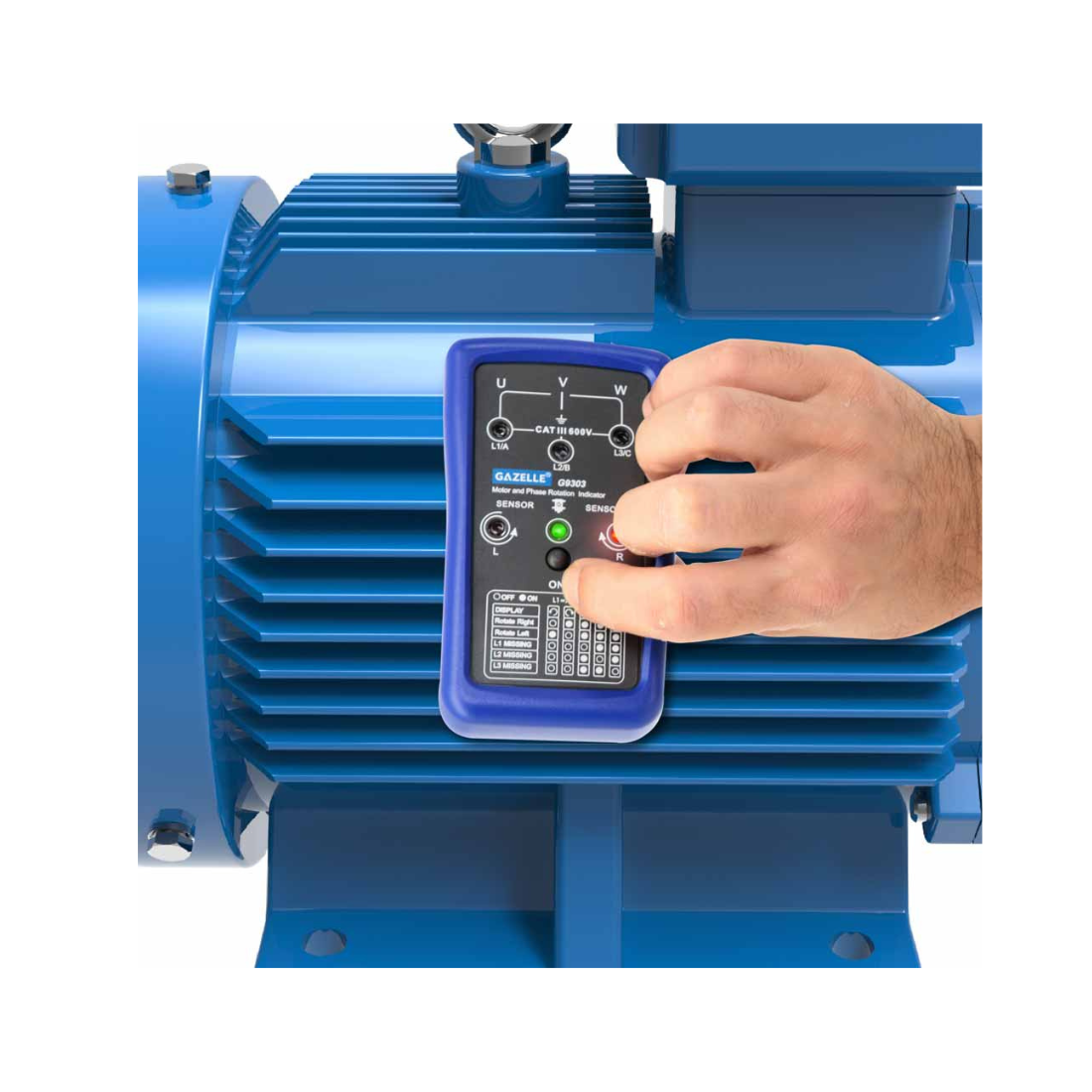 Gazelle Phase Sequence And Motor Rotation Indicator G9303 Gazelle Phase Sequence And Motor Rotation Indicator G9303