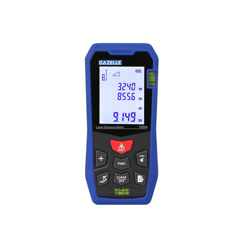 Gazelle Laser Distance Meter Red G9504 - 100m Gazelle Laser Distance Meter Red G9504 - 100m