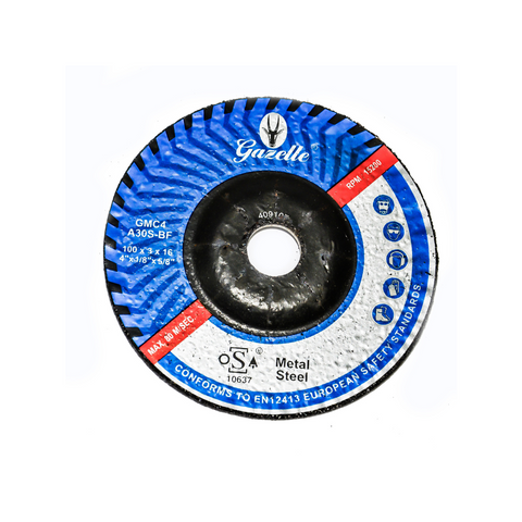 Gazelle Metal Cutting Disc 4 Inch 100 X 3 X 16mm GMC4 Gazelle Metal Cutting Disc 4 Inch 100 X 3 X 16mm GMC4