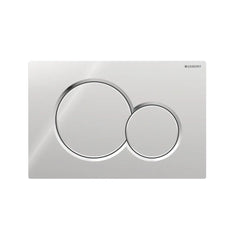 Geberit 115.770.21.5 Sigma01  Actuator Plate Dual Flush - Bright Chrome - Slide 1