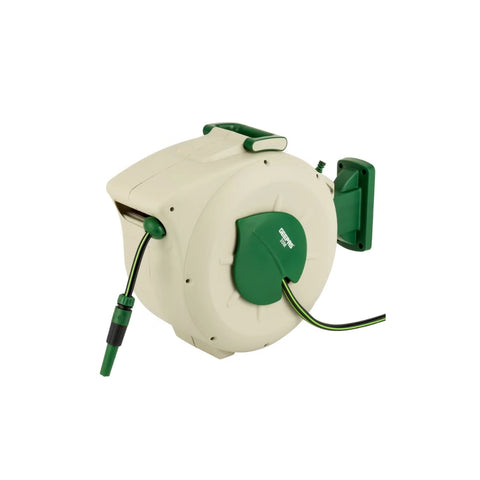 Geepas Auto Rewind Hose Reel 30m 1/2-Inch GWH59379 Geepas Auto Rewind Hose Reel 30m 1/2-Inch GWH59379