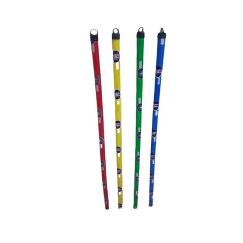 Hygiene System Plastic Coated Wooden Handle with Thread CJ999TH 120cm - Red, Yellow, Blue & Green Hygiene System Plastic Coated Wooden Handle with Thread CJ999TH 120cm - Red, Yellow, Blue & Green