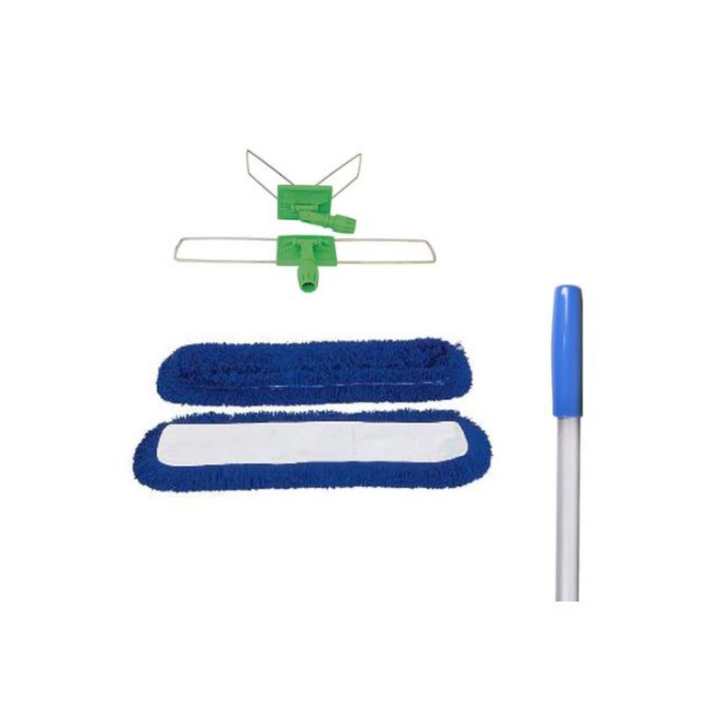 Buy 60cm Blue Acrylic Dust Control Mop with Metal Stick SetOnline at Best  Price in UAE