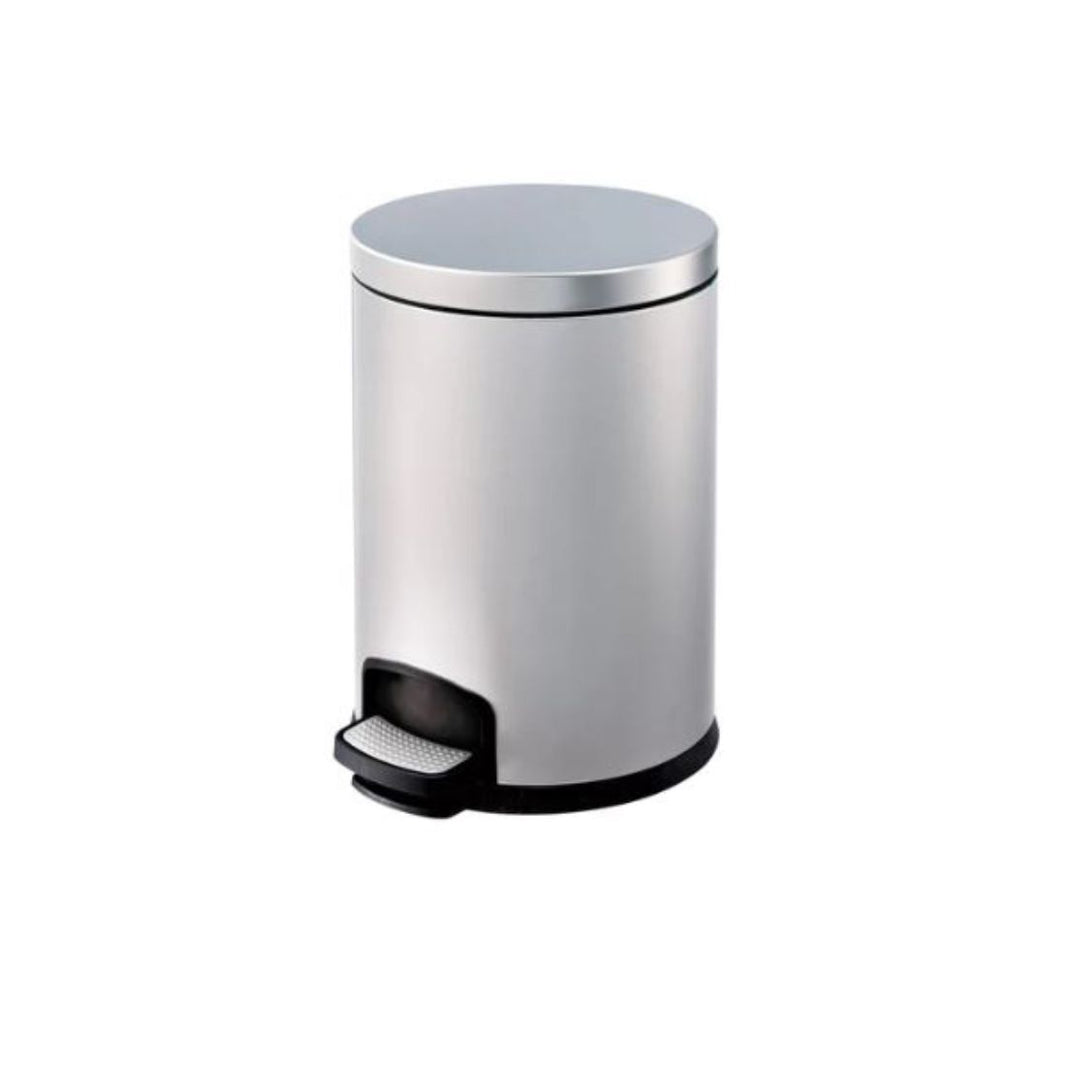 Hygiene System Stainless Steel Coated Dust Bin with Pedal (5L) HS-Y01-5LT SS BIN