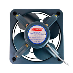 Khaleegia Light Duty Industrial Metal Body Exhaust Fan 8 Inch KA0820 - Dark Blue - Slide 1