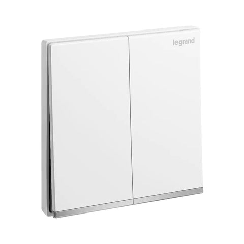 Legrand Galion 2 Gangs 2 Way Switch 16AX 282403 Legrand Galion 2 Gangs 2 Way Switch 16AX 282403