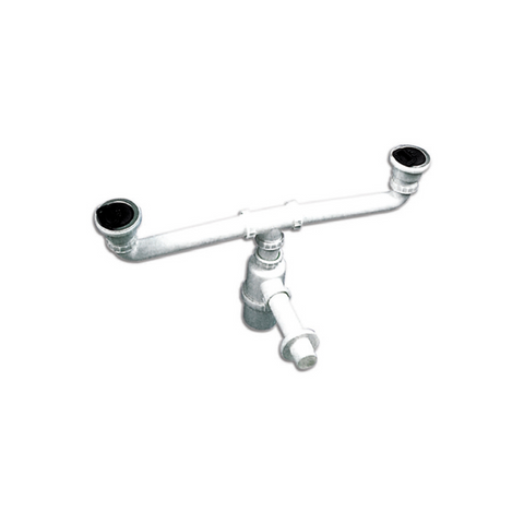 Milano PVC Double Bottle Trap 1-1/2 Inch Milano PVC Double Bottle Trap 1-1/2 Inch