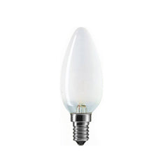 Philips 60W E14 240V Frosted LED Candle Bulb - Slide 1