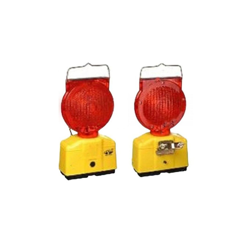SCI S1317RED Solar Flashing Light With Bracket