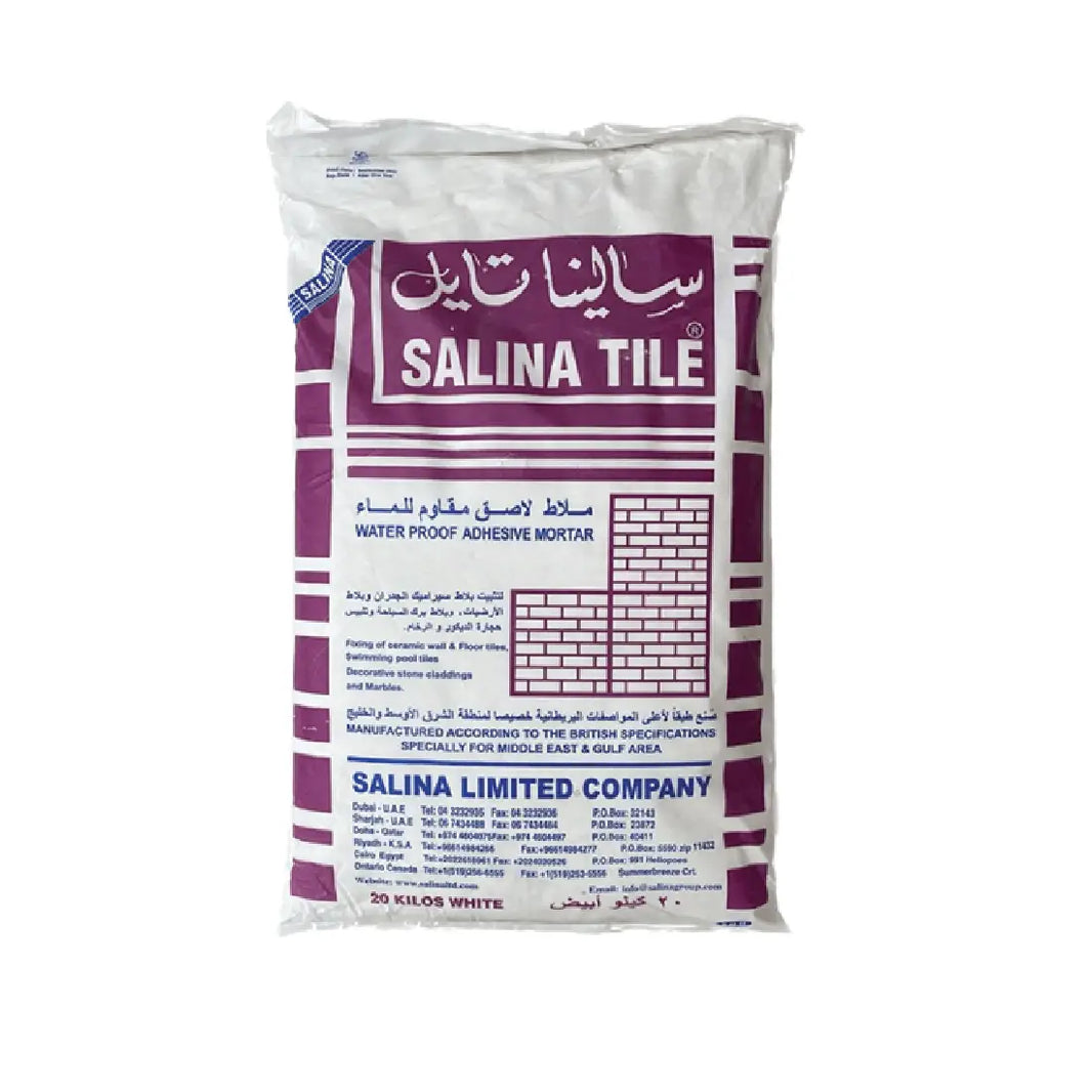 Salina Tile Adhesive 20Kg - White