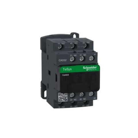 Schneider Electric TeSys D Control Relay 3 NO + 2 NC <= 690V 220V AC Standard Coil CAD32M7 Schneider Electric TeSys D Control Relay 3 NO + 2 NC <= 690V 220V AC Standard Coil CAD32M7