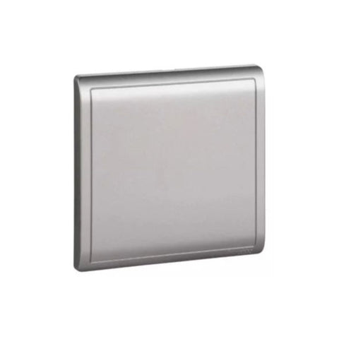 Schneider Electric Pieno 1 Gang Blank Plate E8230X_AS_G1 - Aluminium Silver Schneider Electric Pieno 1 Gang Blank Plate E8230X_AS_G1 - Aluminium Silver