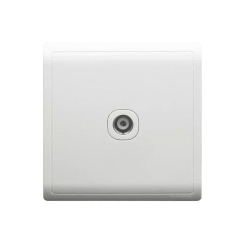 Schneider Electric Pieno 1 Gang TV Socket Master 75 Ohm 5-860 MHz E8231TV Schneider Electric Pieno 1 Gang TV Socket Master 75 Ohm 5-860 MHz E8231TV