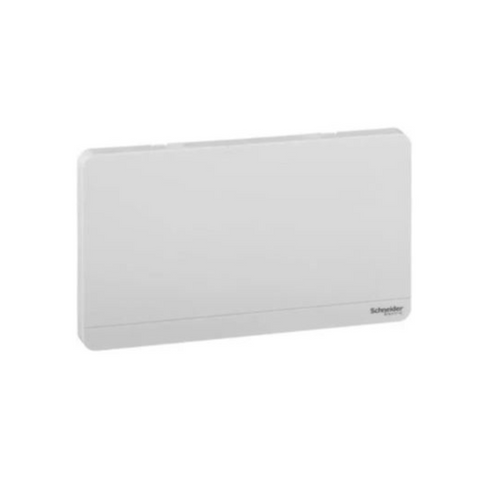 Schneider Electric AvatarOn 2 Gang Blank Plate E8330TX_WE - White Schneider Electric AvatarOn 2 Gang Blank Plate E8330TX_WE - White