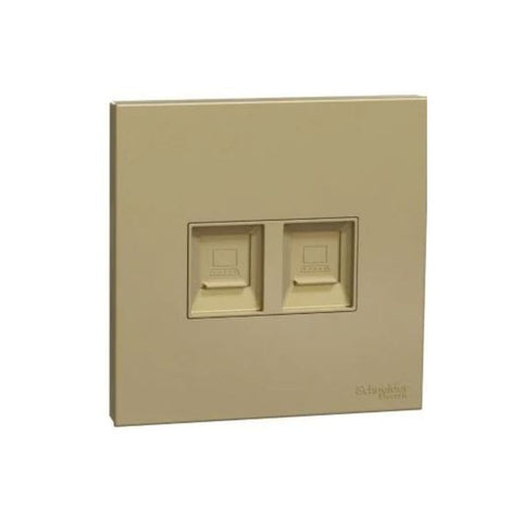 Schneider Electric Telephone And Data Socket AvatarOn C RJ45 E8732TDRJS5_WG - Wine Gold Schneider Electric Telephone And Data Socket AvatarOn C RJ45 E8732TDRJS5_WG - Wine Gold