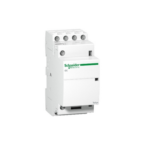 Schneider Electric TeSys GC Modular Contactor 25A AC-7a 4NC 220-240V AC 50Hz Coil GC2504M5 Schneider Electric TeSys GC Modular Contactor 25A AC-7a 4NC 220-240V AC 50Hz Coil GC2504M5