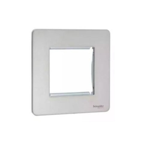 Schneider Electric Ultimate Screwless Flat Plate Euro Modular 2 Gangs GU8460-SS - Stainless Steel Schneider Electric Ultimate Screwless Flat Plate Euro Modular 2 Gangs GU8460-SS - Stainless Steel