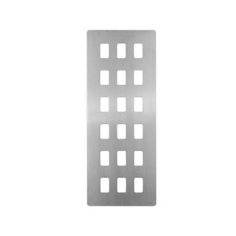 Schneider Electric Crewless Plate Grid System 18 Gangs GUGS18GSS - Stainless Steel Schneider Electric Crewless Plate Grid System 18 Gangs GUGS18GSS - Stainless Steel