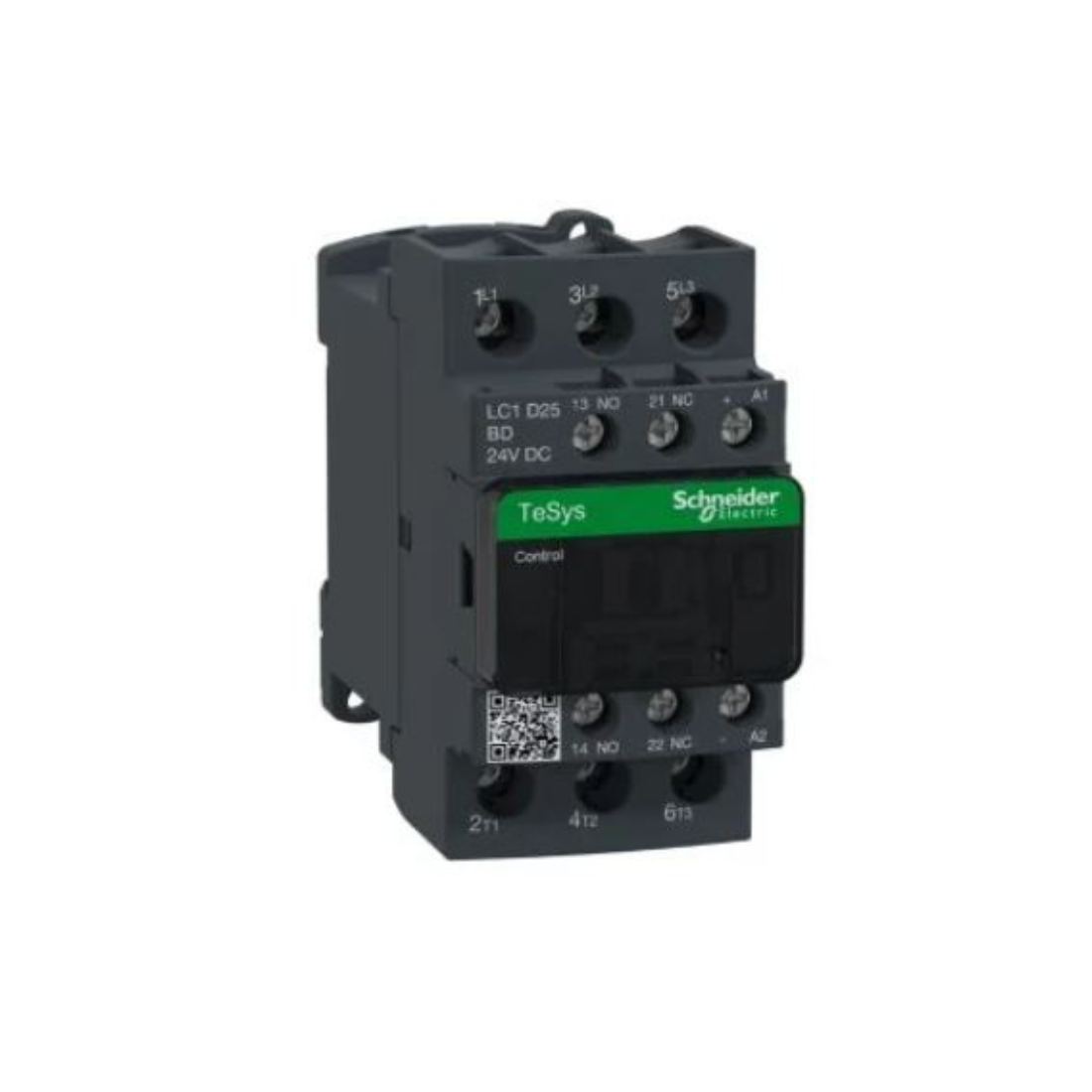 Schneider Electric TeSys D Contactor 3P(3 NO) AC-3 <= 440V 25A 24V DC Coil LC1D25BD Schneider Electric TeSys D Contactor 3P(3 NO) AC-3 <= 440V 25A 24V DC Coil LC1D25BD