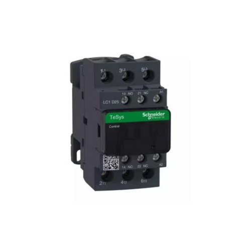 Schneider Electric TeSys D contactor 3P(3 NO) AC-3 <= 440V 25A 230V AC Coil LC1D25P7 Schneider Electric TeSys D contactor 3P(3 NO) AC-3 <= 440V 25A 230V AC Coil LC1D25P7