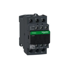 Schneider Electric TeSys D Contactor 3P(3 NO) AC-3 <= 440V 38A 24V DC Standard Coil LC1D38BD - Slide 1
