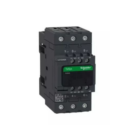 Schneider Electric TeSys D Contactor 3P(3 NO) AC-3 <= 440V 40A 220V AC 50/60 Hz Coil LC1D40AM7 Schneider Electric TeSys D Contactor 3P(3 NO) AC-3 <= 440V 40A 220V AC 50/60 Hz Coil LC1D40AM7