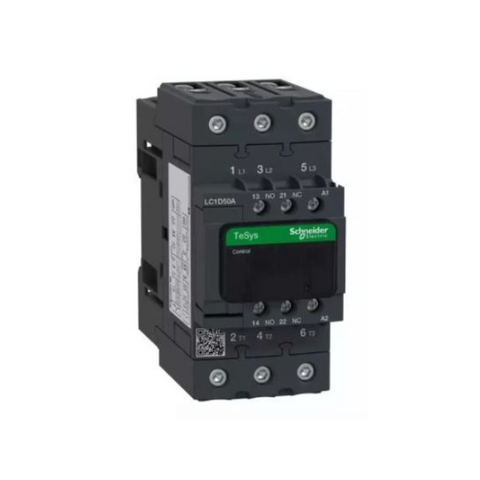 Schneider Electric TeSys D Contactor 3P(3 NO) AC-3 <= 440V 50A 24V AC 50/60Hz Coil LC1D50AB7 Schneider Electric TeSys D Contactor 3P(3 NO) AC-3 <= 440V 50A 24V AC 50/60Hz Coil LC1D50AB7