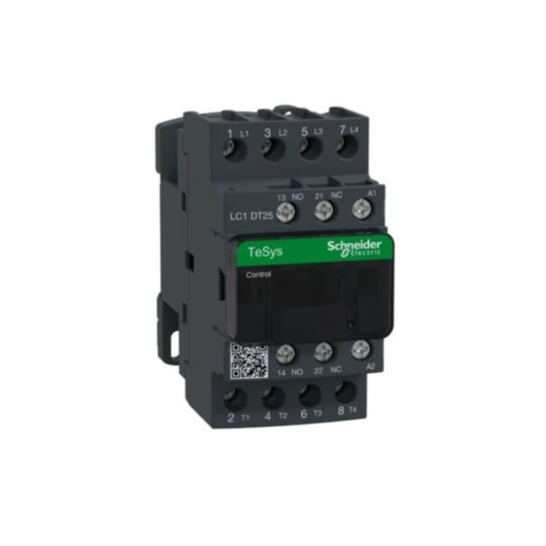 Schneider Electric TeSys D Contactor 4P(4 NO) AC-1 <= 440V 25A 220V AC 50/60 Hz Coil LC1DT25M7 Schneider Electric TeSys D Contactor 4P(4 NO) AC-1 <= 440V 25A 220V AC 50/60 Hz Coil LC1DT25M7