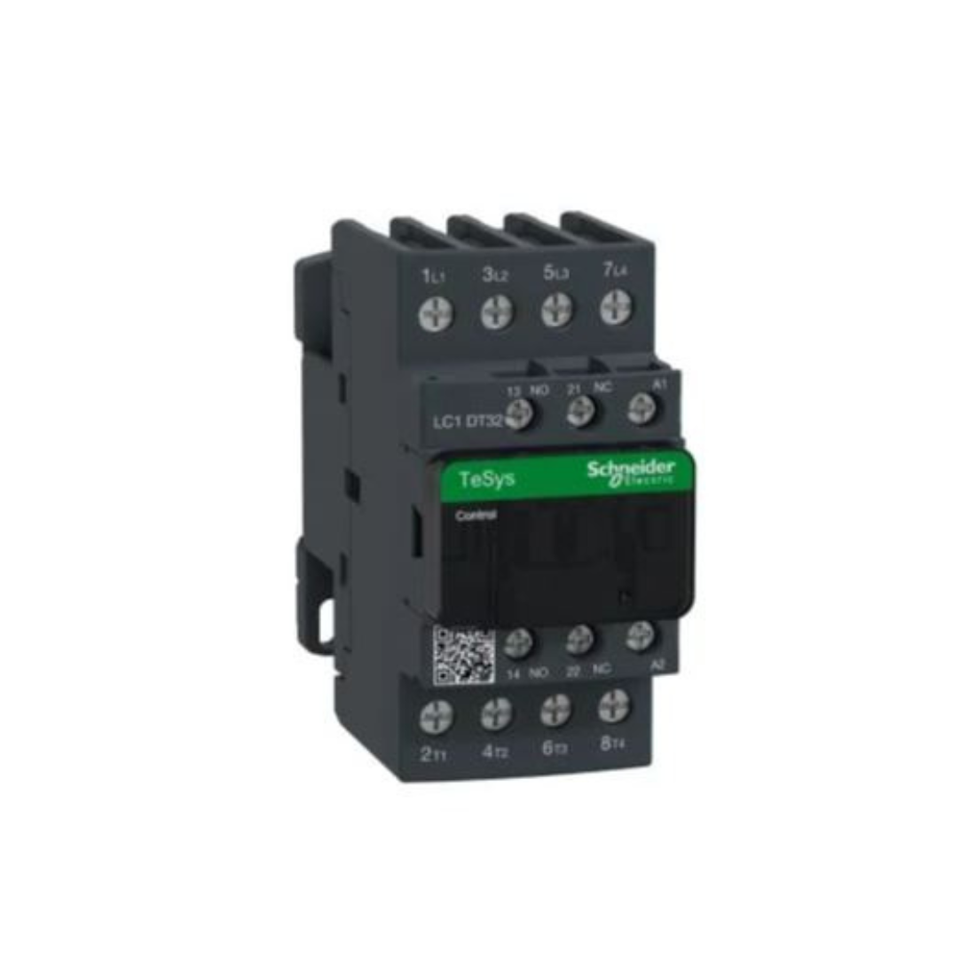 Schneider Electric TeSys D Contactor 4P(4 NO) AC-1 <= 440V 32A 220V AC 50/60Hz Coil LC1DT32M7 Schneider Electric TeSys D Contactor 4P(4 NO) AC-1 <= 440V 32A 220V AC 50/60Hz Coil LC1DT32M7