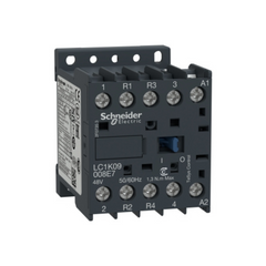 Schneider Electric TeSys K Contactor 4P(2 NO + 2 NC) AC-1 <= 440V 20A 48V AC Coil LC1K09008E7 - Slide 1