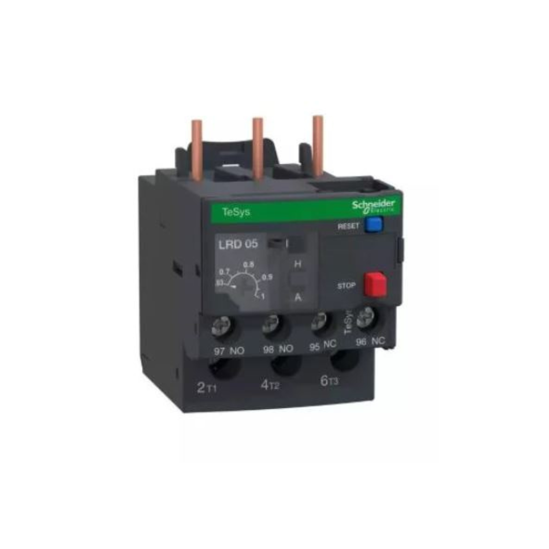 Schneider Electric TeSys LRD Thermal Overload Relays 0.63-1A Class 10A LRD05 Schneider Electric TeSys LRD Thermal Overload Relays 0.63-1A Class 10A LRD05