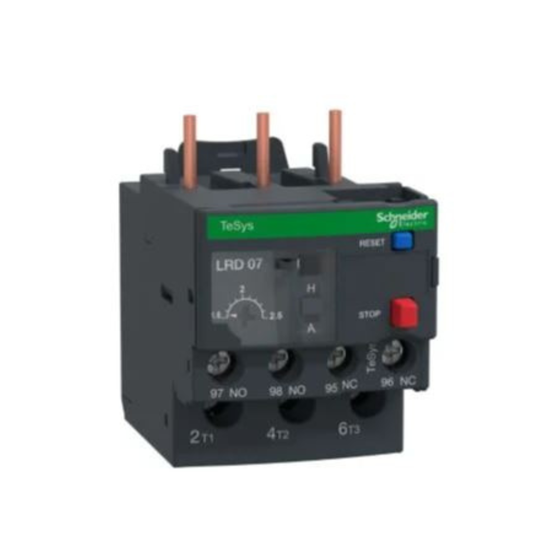 Schneider Electric TeSys LRD Thermal Overload Relays 1.6-2.5A Class 10A LRD07 Schneider Electric TeSys LRD Thermal Overload Relays 1.6-2.5A Class 10A LRD07