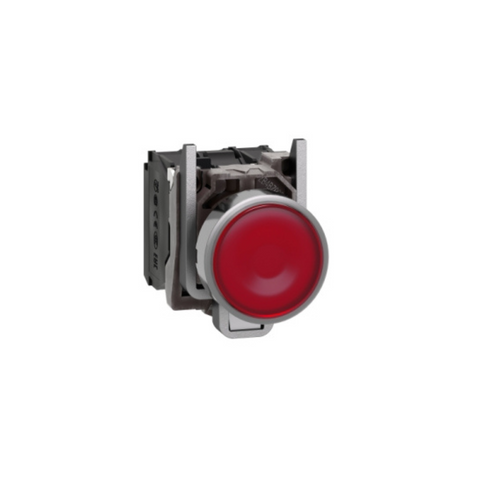 Schneider Electric Harmony XB4 Illuminated Push Button Metal Flush Red Ø22 Spring Return 230-240V AC 1 NO + 1 NC XB4BW34M5 Schneider Electric Harmony XB4 Illuminated Push Button Metal Flush Red Ø22 Spring Return 230-240V AC 1 NO + 1 NC XB4BW34M5