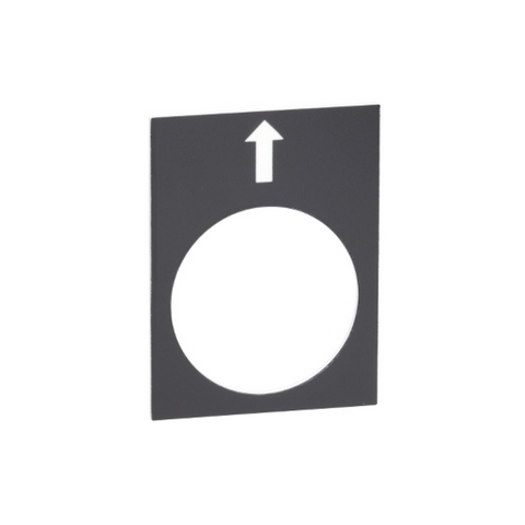 Schneider Electric Marked Legend 30 x 40mm Black Left Slow ZB2BY2910 Schneider Electric Marked Legend 30 x 40mm Black Left Slow ZB2BY2910