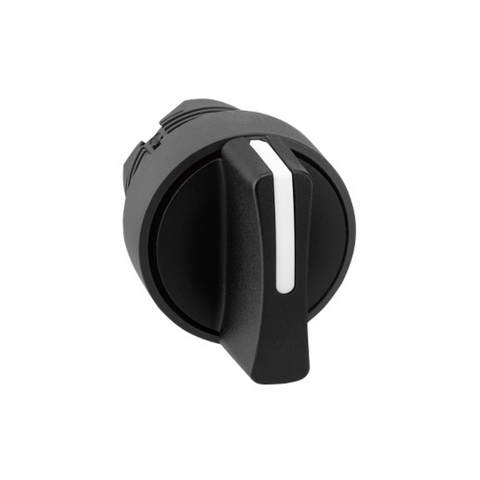 Schneider Electric Harmony XB5 Black Selector Switch Head Ø22 3-Position Spring Return ZB5AD7 Schneider Electric Harmony XB5 Black Selector Switch Head Ø22 3-Position Spring Return ZB5AD7