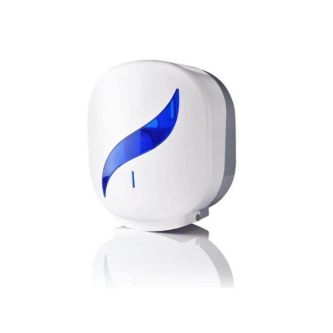 Sleek Series SL 1008 Jumbo Roll Tissue Dispenser Blanco Blue