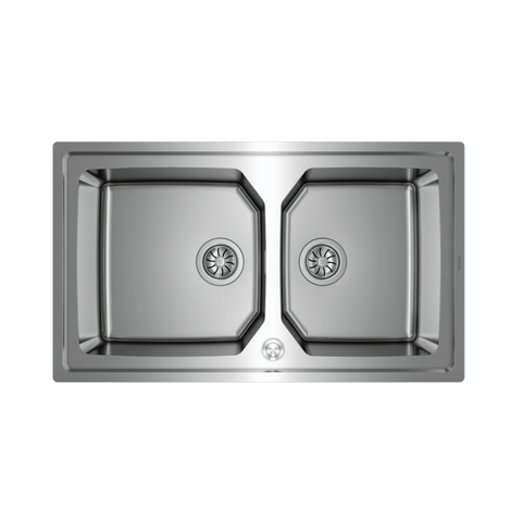 Teka 2-In-1 Installation Stainless Steel Sink Brooklyn 90 M-XP 2B Teka 2-In-1 Installation Stainless Steel Sink Brooklyn 90 M-XP 2B