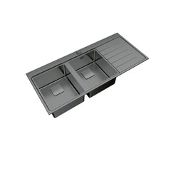 Teka Inset PureLine Stainless Steel Sink Zenit RS15 2B 1D R AUTO - Slide 2